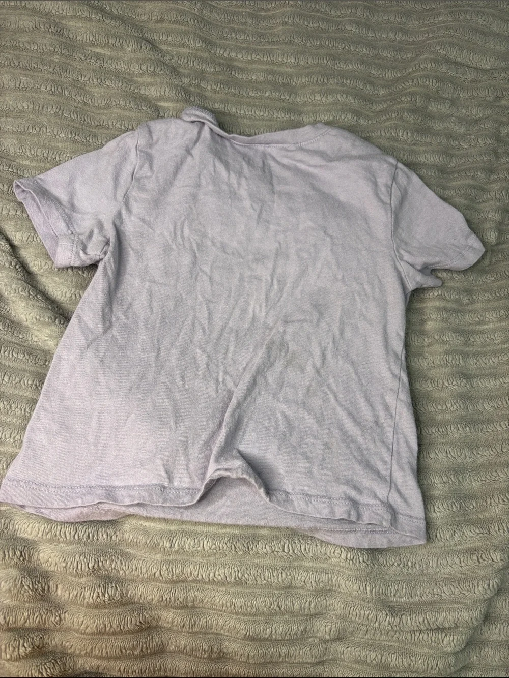 Old Navy Light Lavender Tee with Pink 'Daddy Makes Me Happy' Graphic